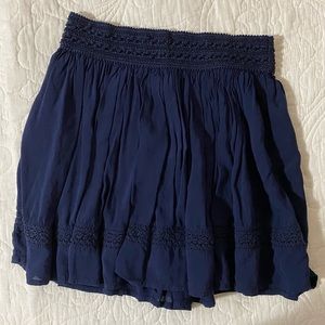 AEROPOSTALE DARK BLUE SKIRT